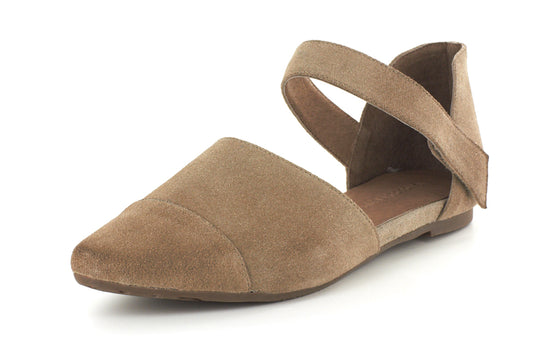 Gaia by Chocolat Blu in Taupe Suede