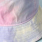Tie Dye Bucket Hat - Pastel Tie Dye w/ Handsewn Patch
