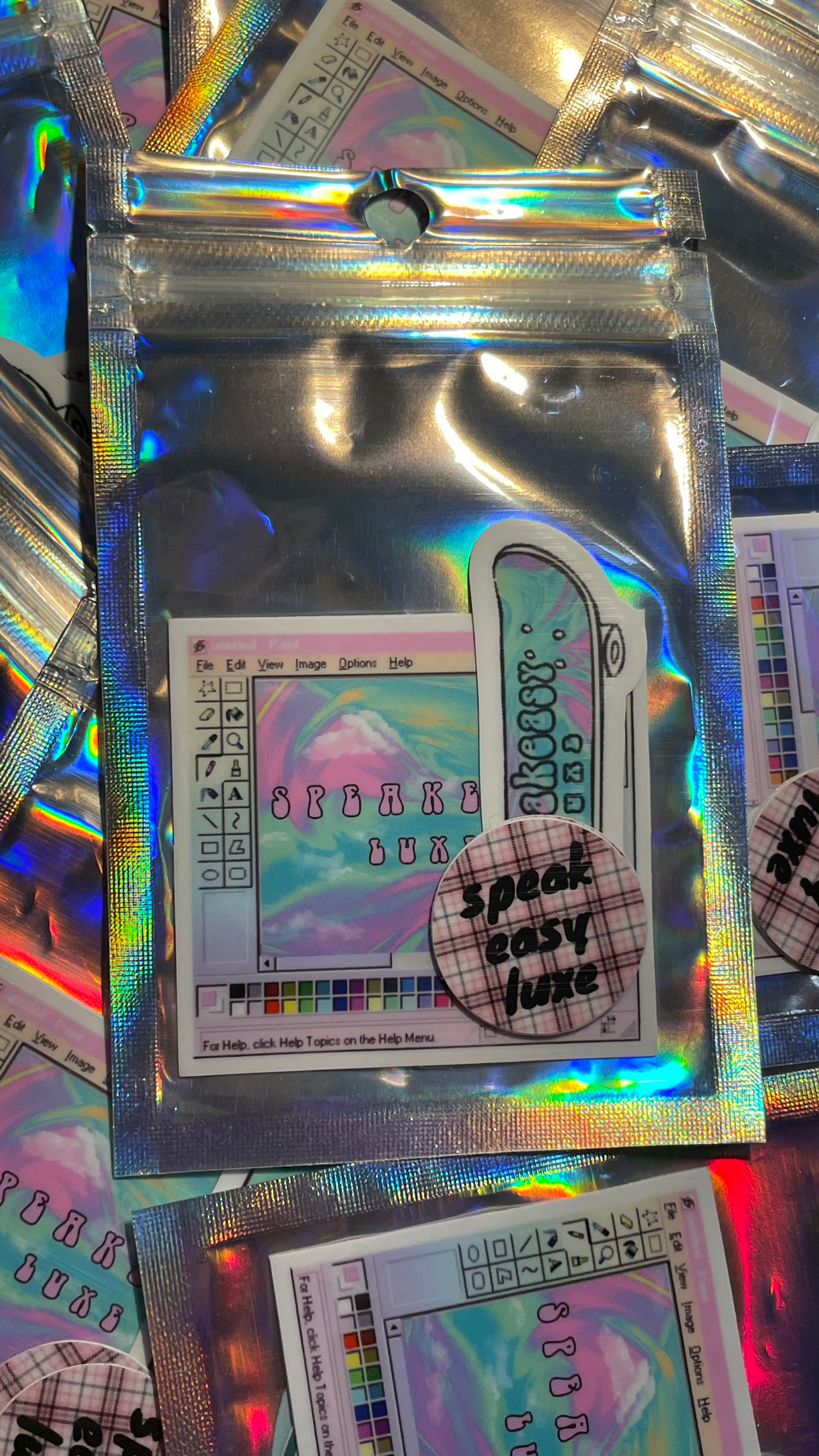 Speakeasy Luxe Sticker Pack
